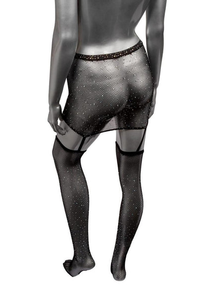 Radiance One-Piece Garter Skirt with Thigh Highs