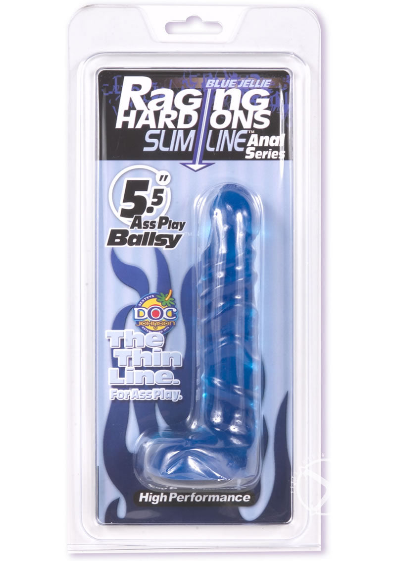 Raging Hard Ons Slimline Ass Play Ballsy Dildo