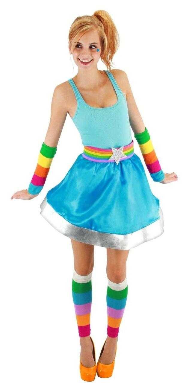 Rainbow Brite Leg &amp; Arm Warmers Accessory Set