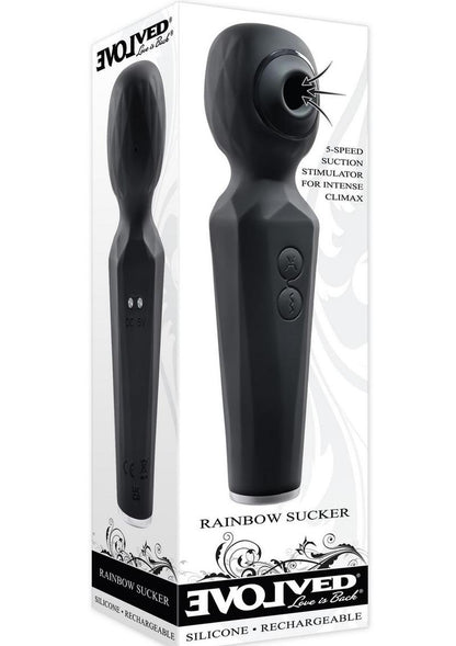 Evolved Rainbow Sucker 5-Speed Suction Stimulator