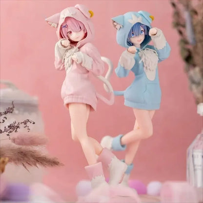 Rem &amp; Ram Anime Figures