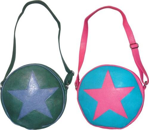 Ramona Flowers Star Circle Messenger Bag
