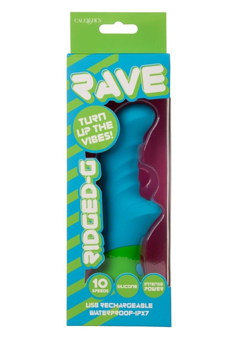 Rave Ridged G Rechargeable Silicone G Spot Vibrator