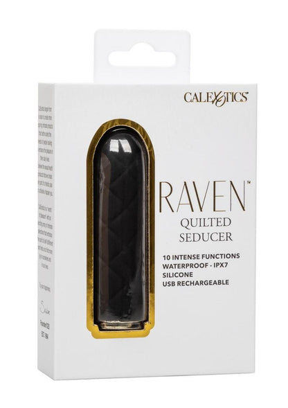CalExotics Raven Quilted Seducer Bullet Vibrator