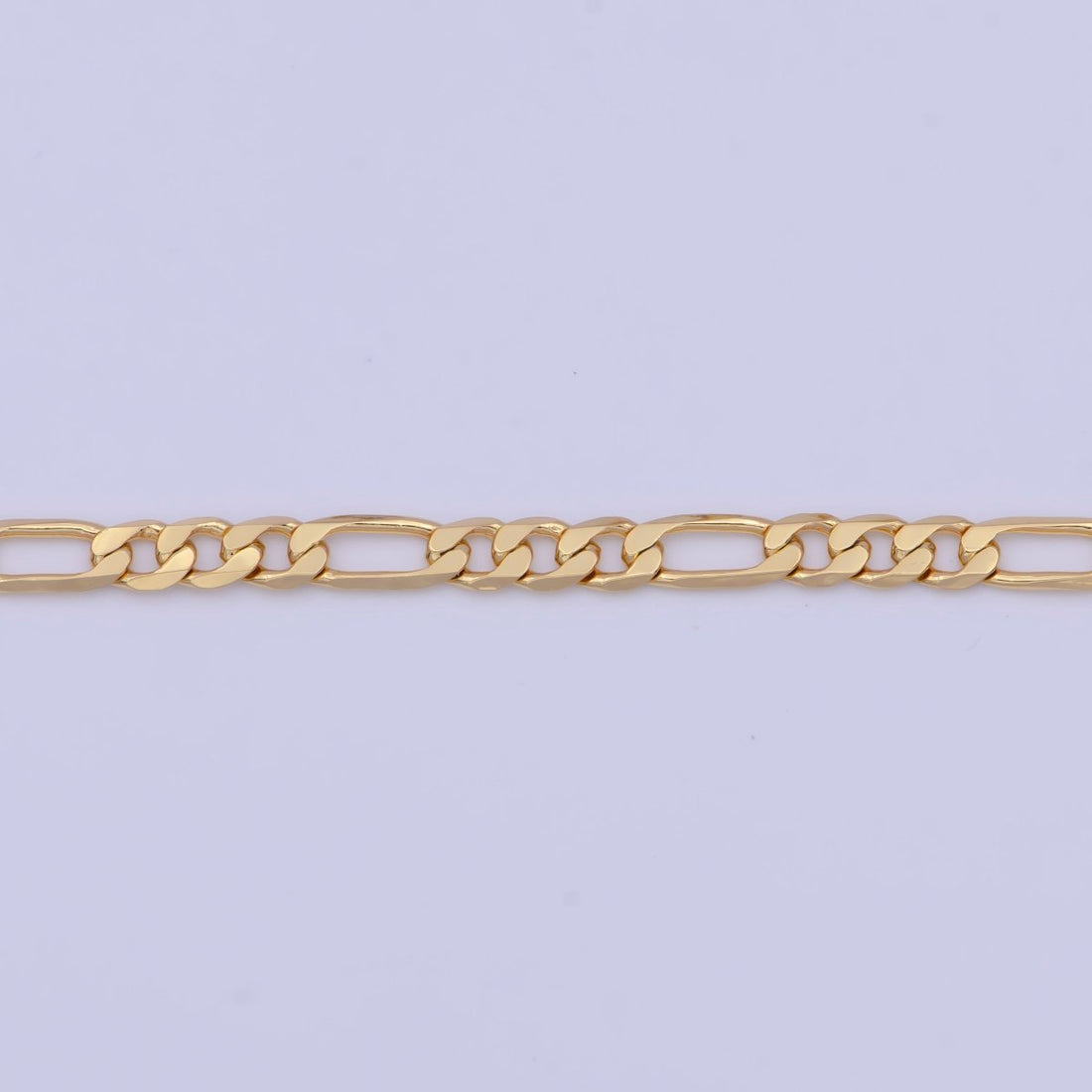 Ready to Use Gold Filled Figaro Necklace Chain, Layering Figaro Chain, Dainty 3.3mm Figaro Necklace w/Lobster Clasps | WA-1363 WA-1407 WA-1408 Clearance Pricing
