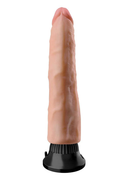 Real Feel Deluxe No. 3 Vibrating Dildo with Suction Cup Base