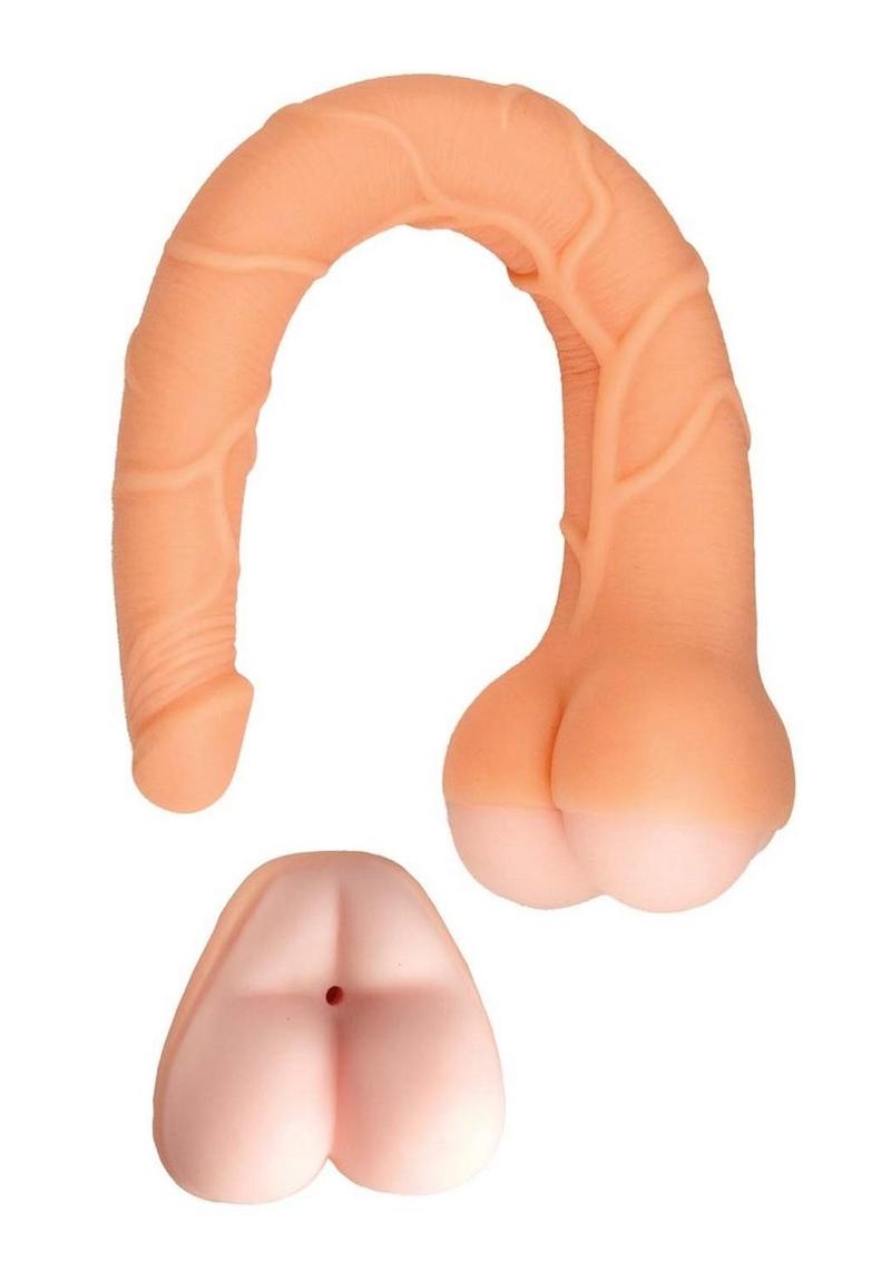 RealCocks 14 Inch 3-in-1 Masturbator Lifelike Dildo And Penis Sleeve