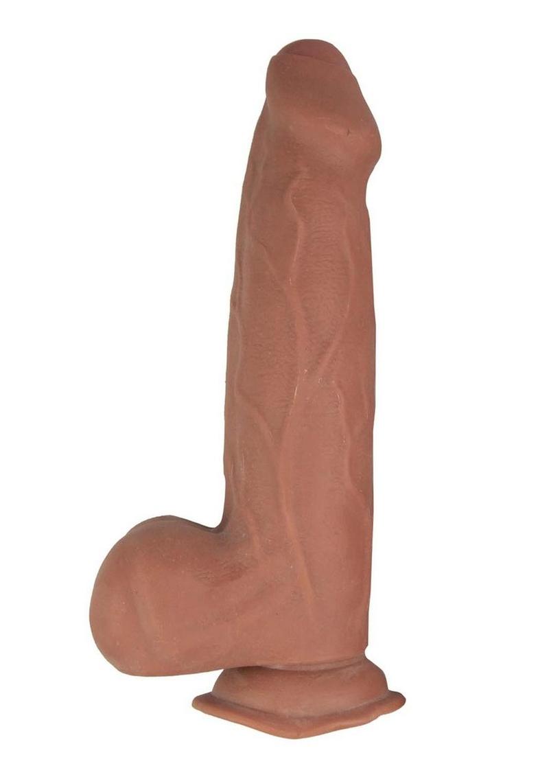 RealCocks Dual Layered Uncut Slider Thick Shaft Realistic Dildo