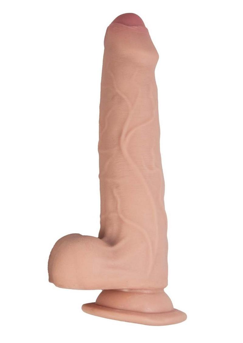 RealCocks Dual Layered Uncut Slider Dildo 8.5 Inch Lifelike Feel