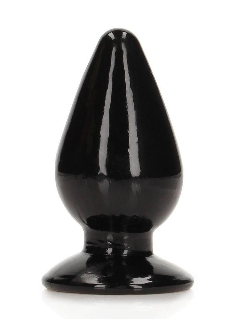 RealRock Crystal Clear Anal Plug with Suction Cup