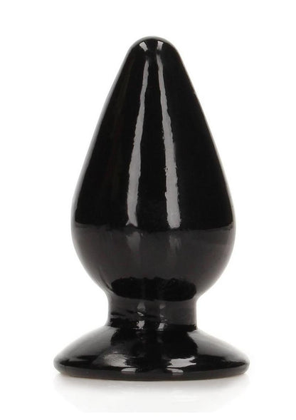 RealRock Crystal Clear Anal Plug with Suction Cup