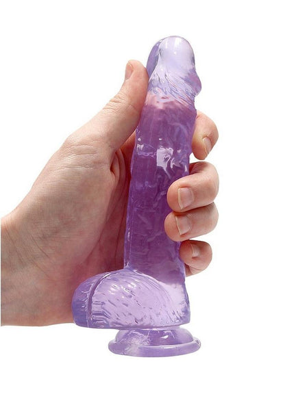 RealRock Crystal Clear Realistic Dildo