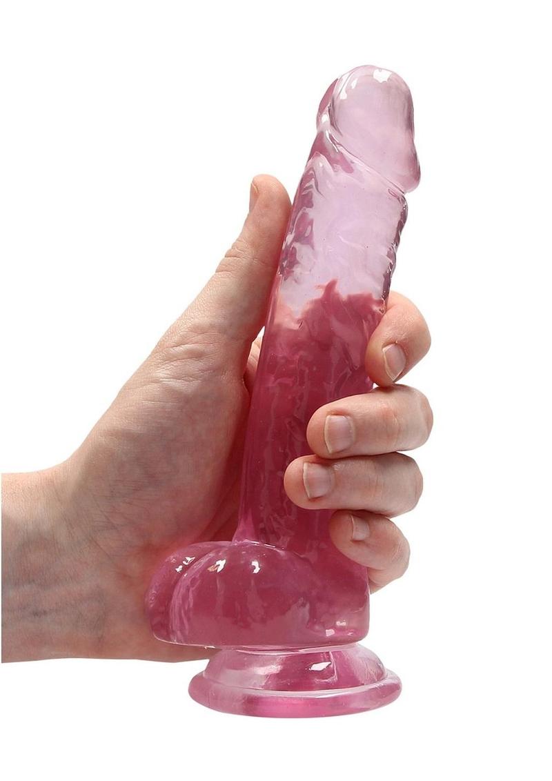 RealRock Crystal Clear Realistic Dildo