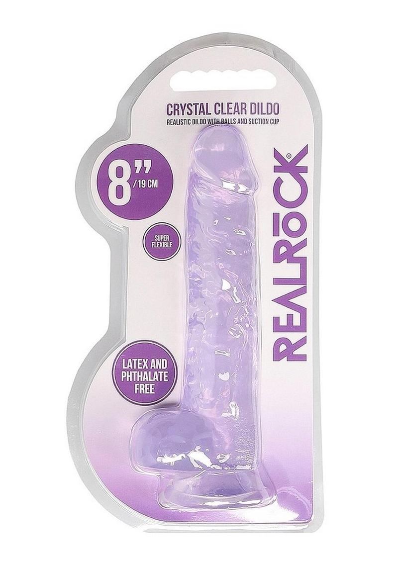 RealRock Crystal Clear Realistic Dildo