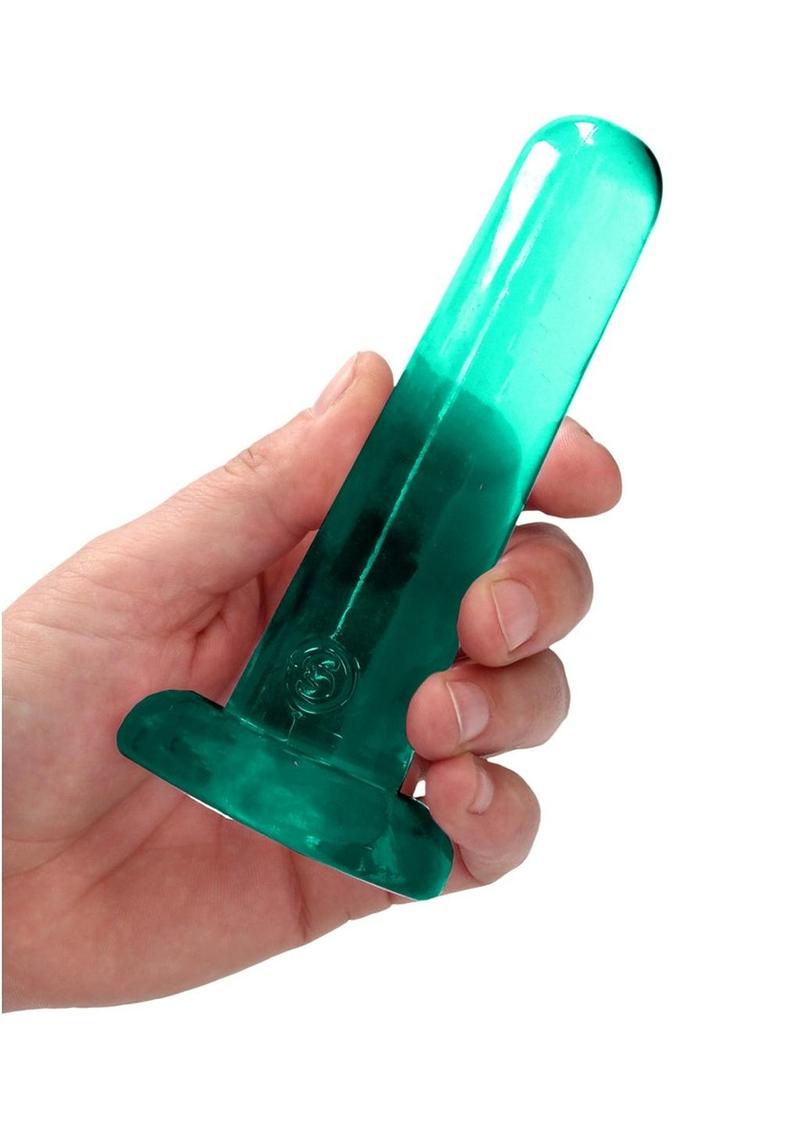 RealRock Crystal Clear Dildo with Suction Cup