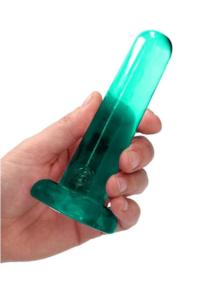 RealRock Crystal Clear Dildo with Suction Cup