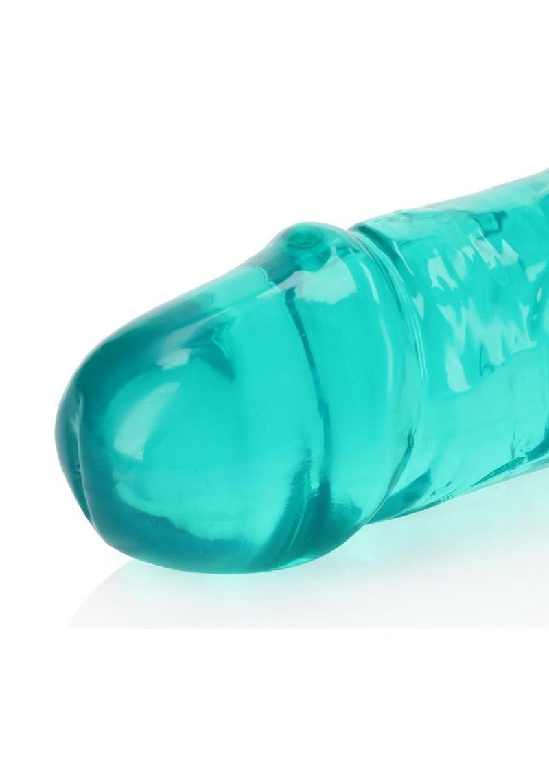 RealRock Crystal Clear Double Dong And Body-Safe Glass Dildo