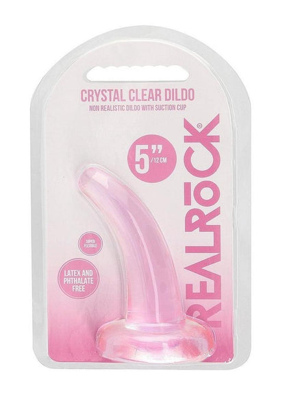 RealRock Crystal Clear Non Realistic Dildo