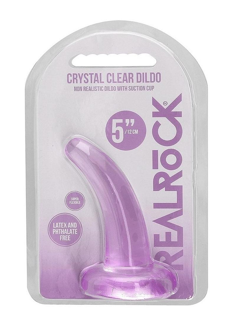 RealRock Crystal Clear Non Realistic Dildo