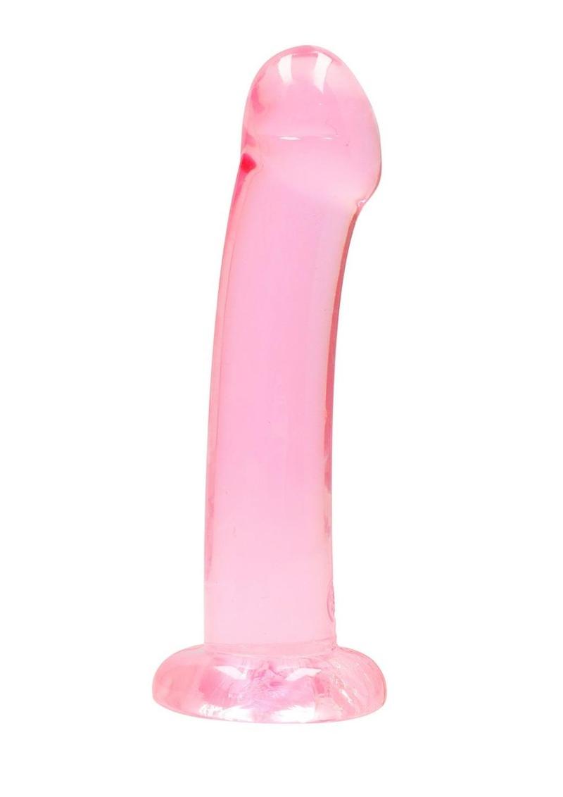 RealRock Crystal Clear Non Realistic Dildo