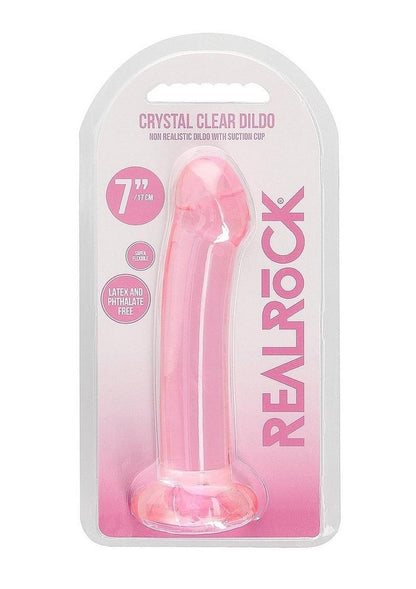 RealRock Crystal Clear Non Realistic Dildo
