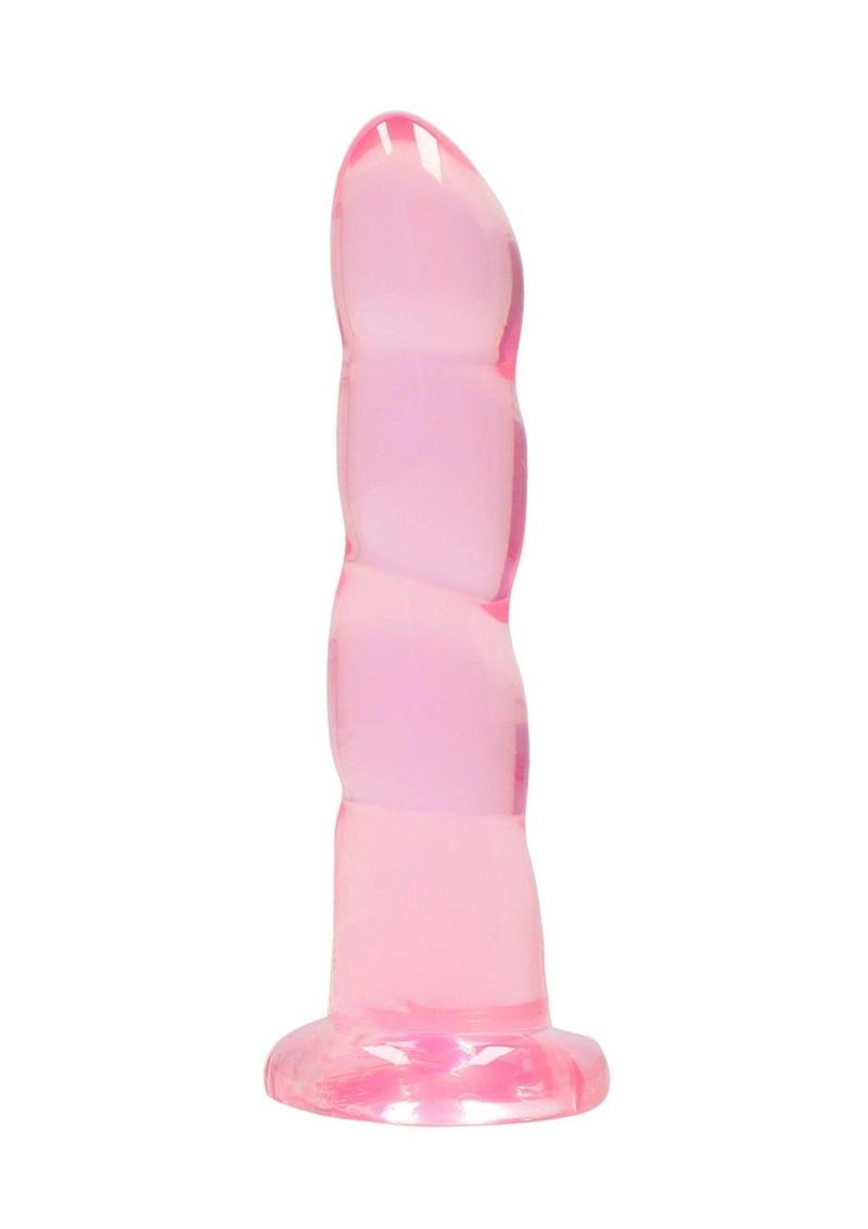 RealRock Crystal Clear Non Realistic Dildo