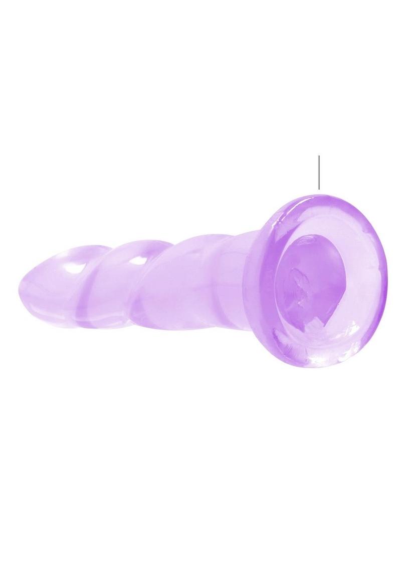 RealRock Crystal Clear Non Realistic Dildo