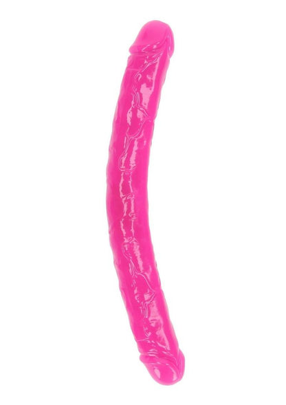 RealRock Glow in the Dark Double Dildo 15 Inch Dual-Ended Design
