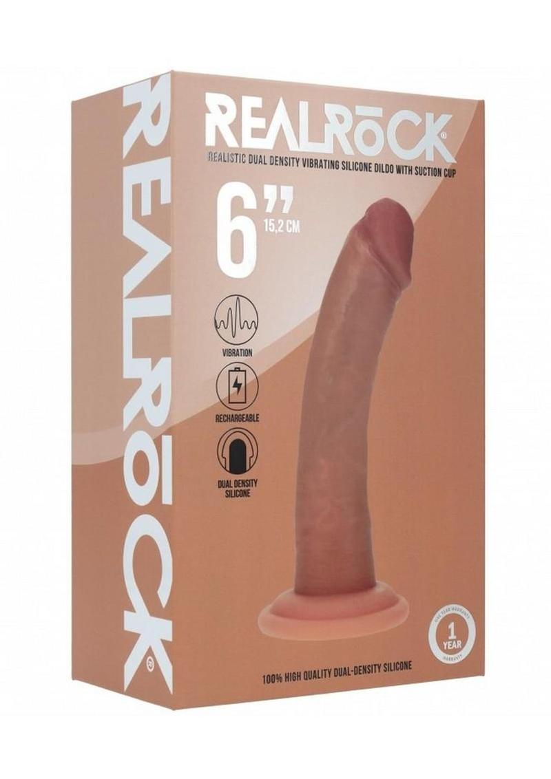 Realrock Realistic Vibrating Dildo with Suction Cup