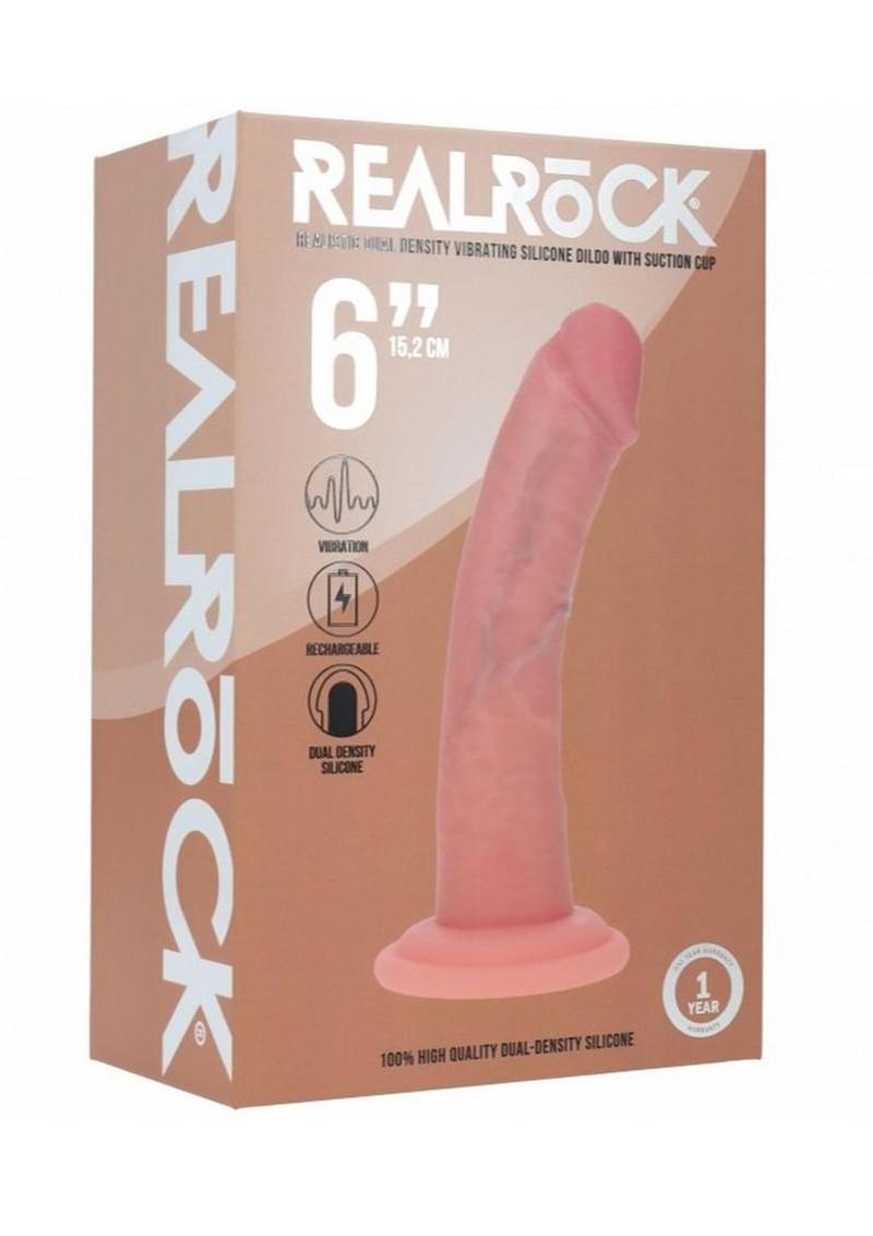 Realrock Realistic Vibrating Dildo with Suction Cup