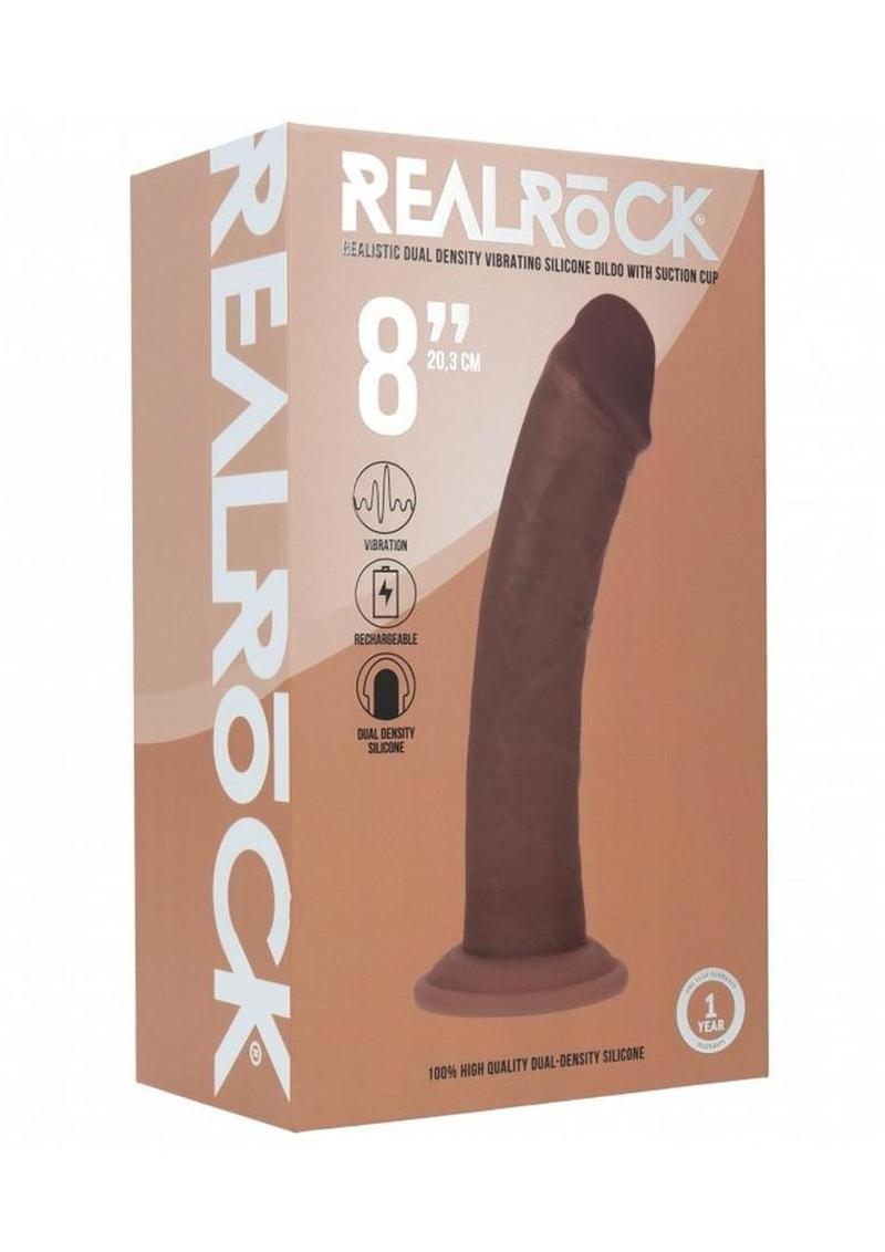 Realrock Realistic Vibrating Dildo with Suction Cup