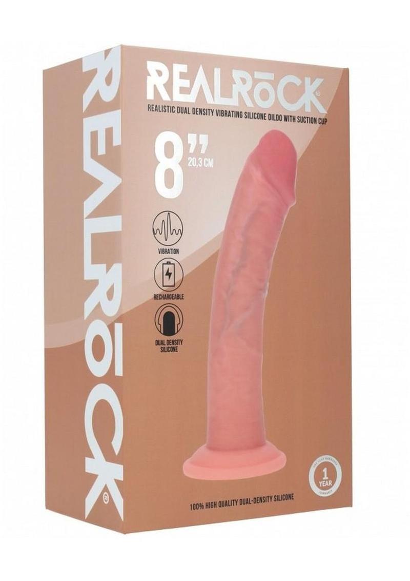 Realrock Realistic Vibrating Dildo with Suction Cup