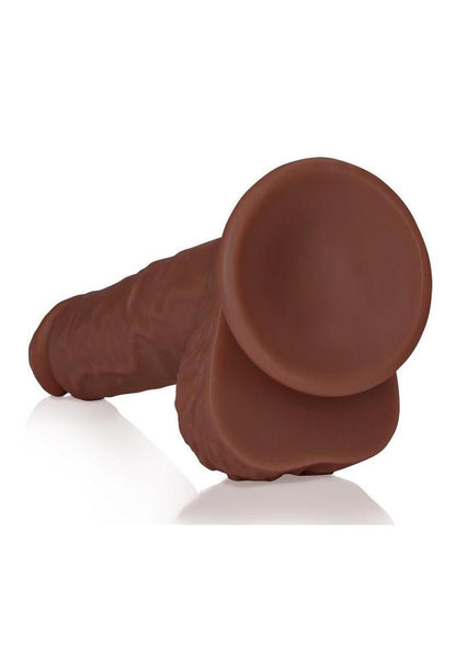 RealRock Straight Realistic Dildo with Balls 7 Inch