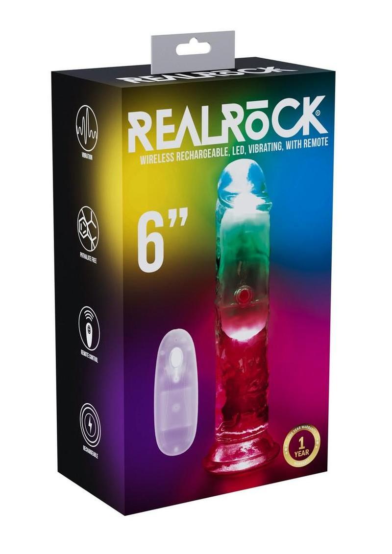 RealRock Remote Control Vibrating Dildo