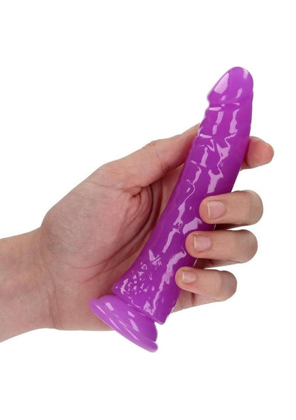 Realrock Slim Glow In The Dark Dildo