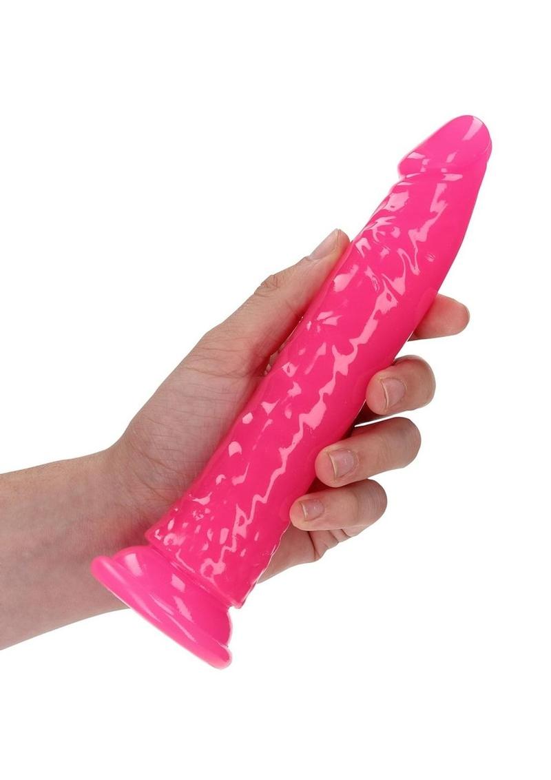 Realrock Slim Glow In The Dark Dildo