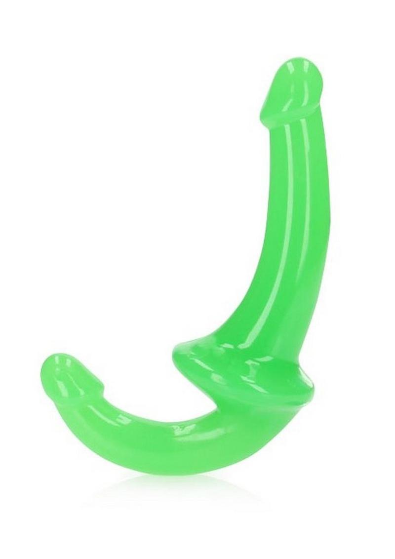 RealRock Glow in the Dark Strapless Strap-On Dildo
