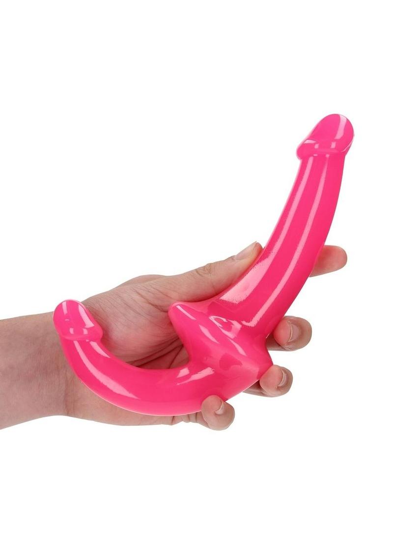 RealRock Glow in the Dark Strapless Strap-On Dildo