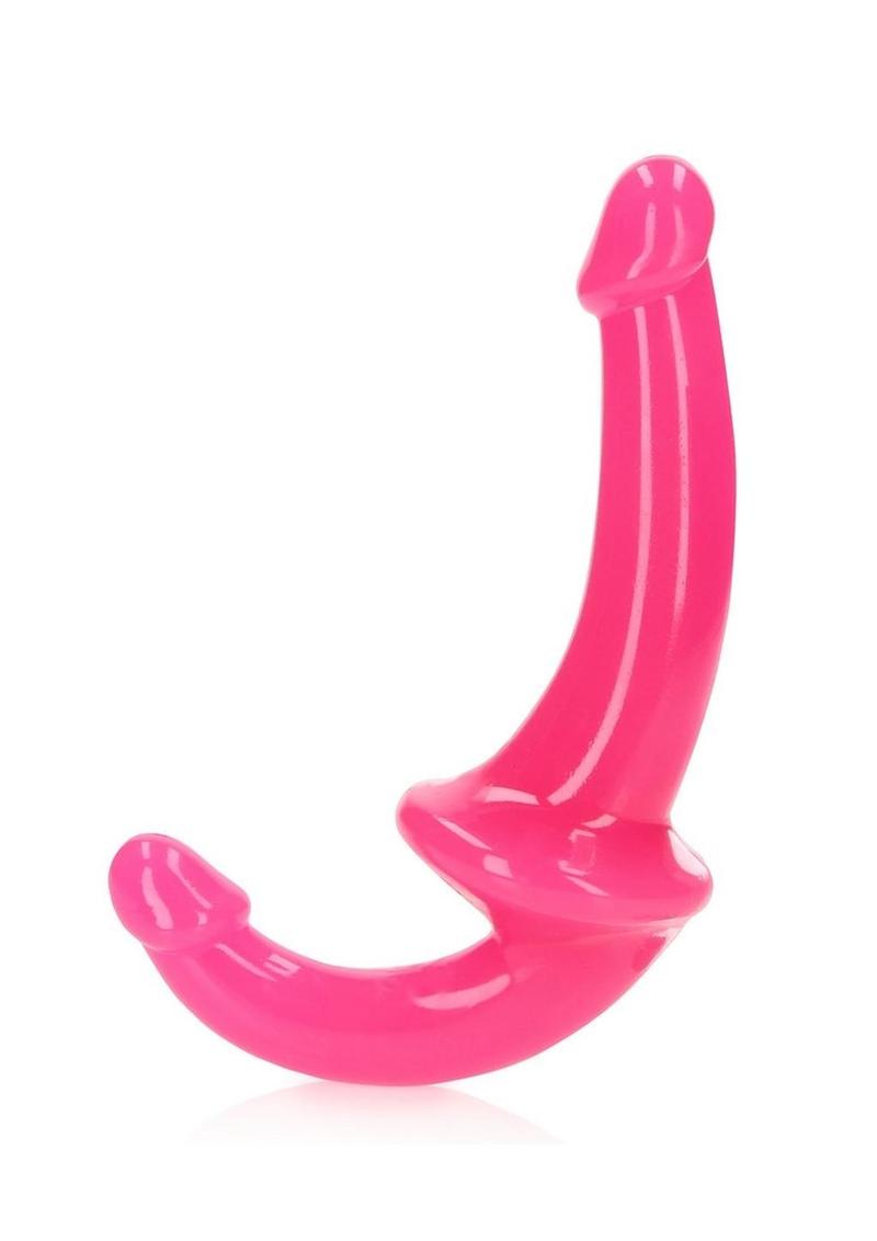 RealRock Glow in the Dark Strapless Strap-On Dildo