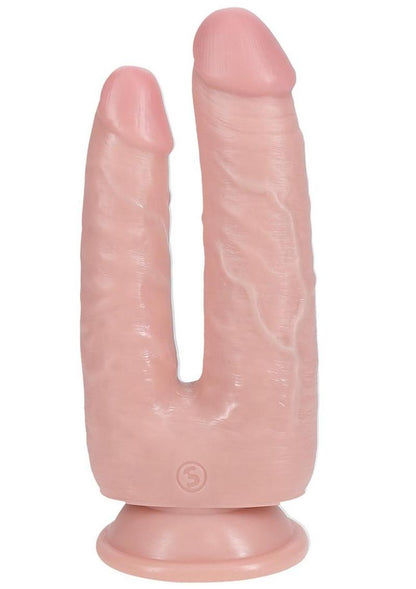Realrock Double Trouble Double Dildo with Suction Cup