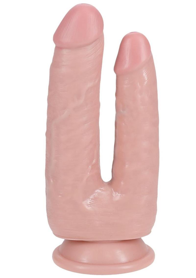 Realrock Double Trouble Double Dildo with Suction Cup