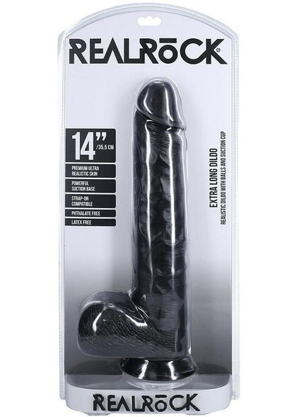 RealRock Ultra Realistic Skin Extra Large Straight Dildo
