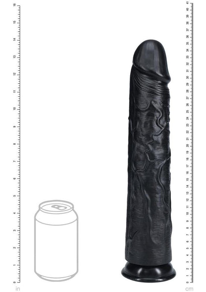RealRock Ultra Realistic Skin Extra Large Straight Dildo with Suction Cup