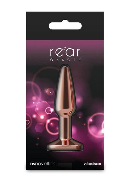 Rear Assets Chrome Tapered Anal Plug