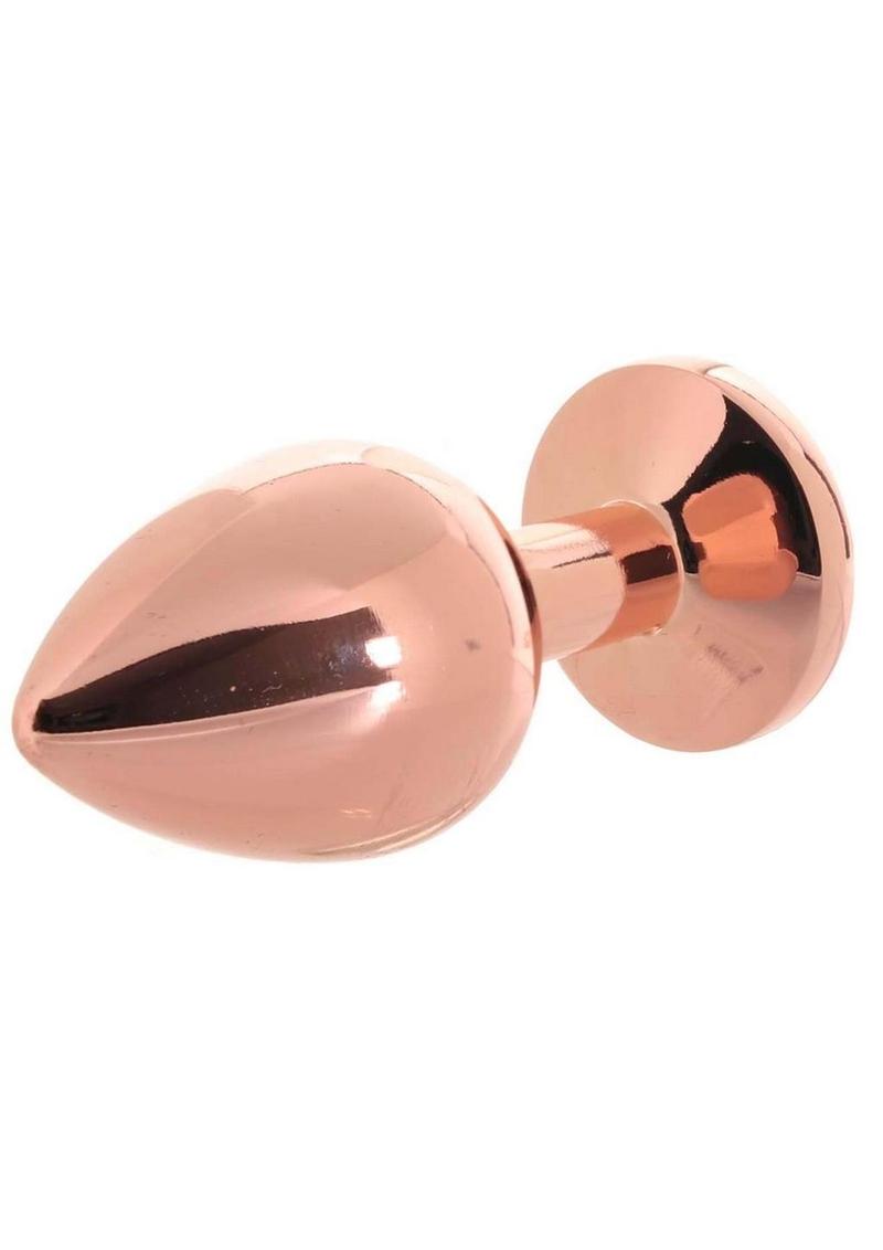 Rear Assets Rose Aluminum Elegant Anal Plug and Functional