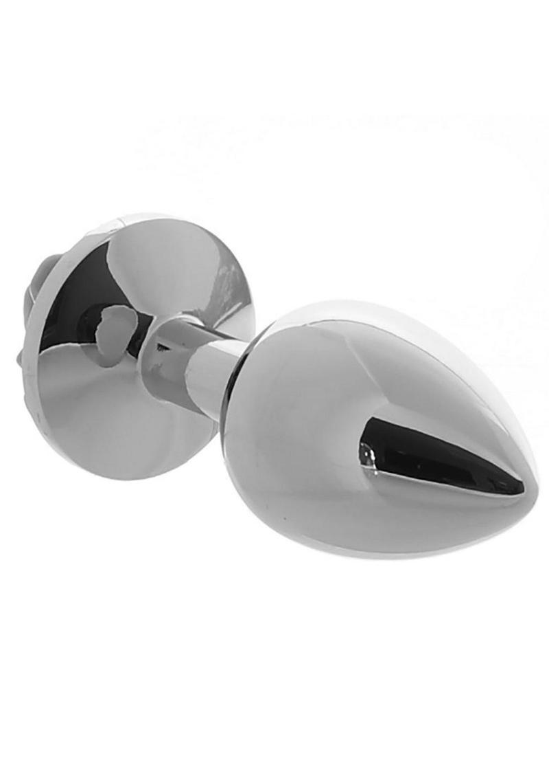 Rear Assets Rose Aluminum Elegant Anal Plug and Functional