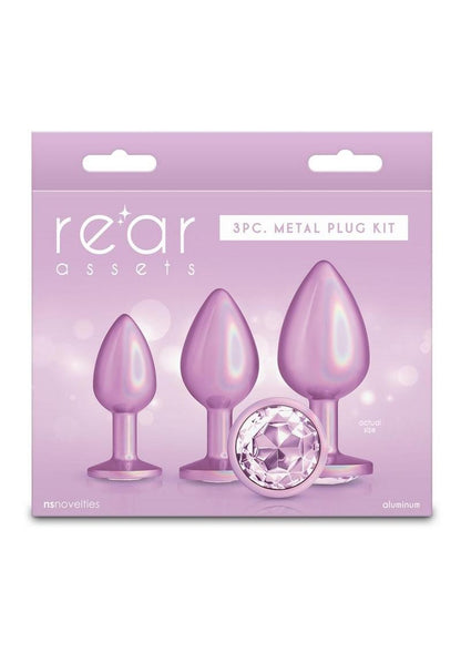Rear Assets Trainer 3-Piece Anal Plug Kit By NS Novelties