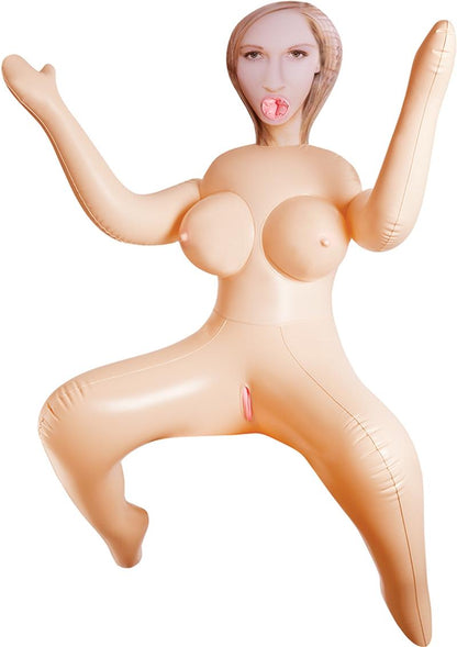 Rebekah Inflatable Love Doll With 3 Holes PVC Blow-Up Doll