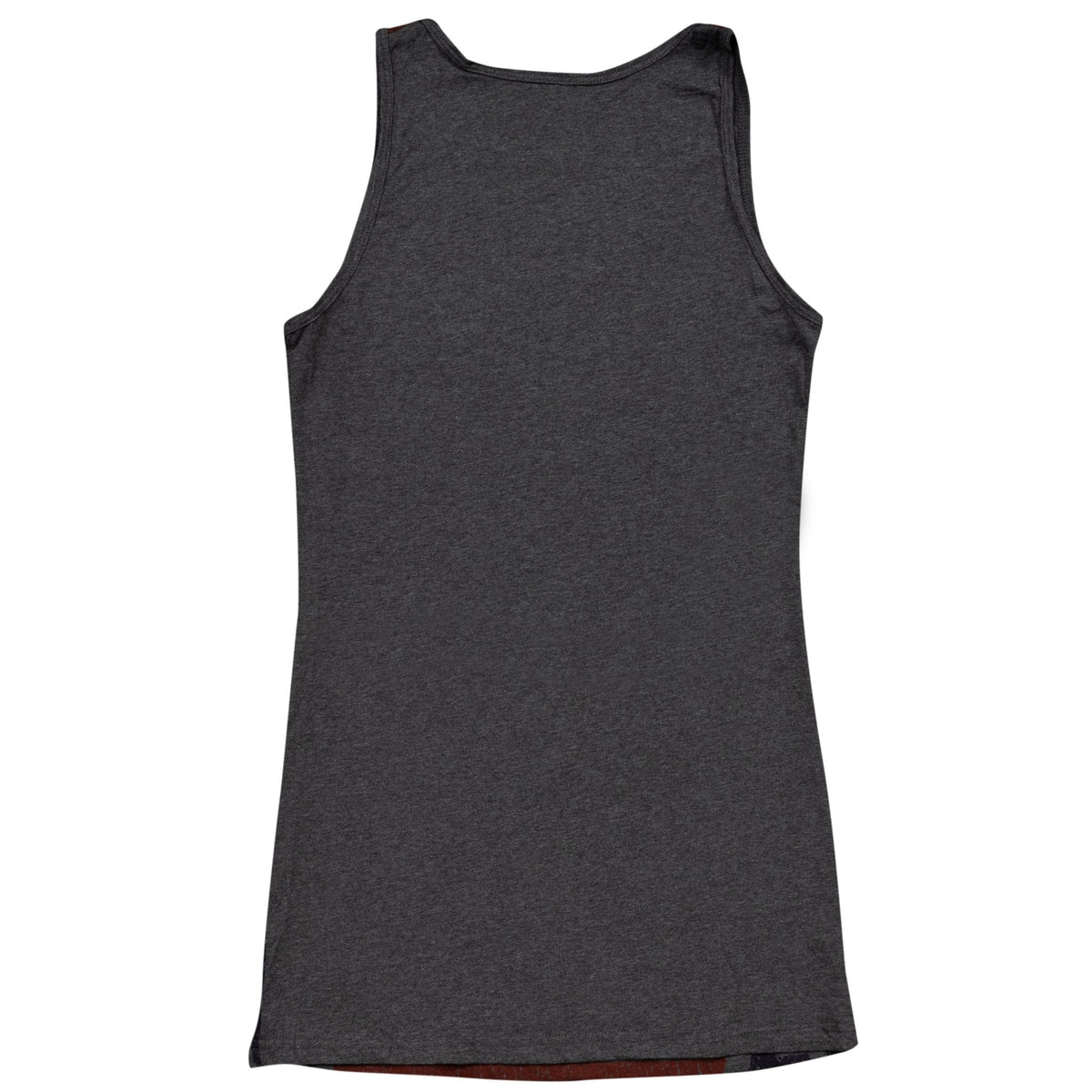 Rebel Charcoal Distressed Flag Tank Top