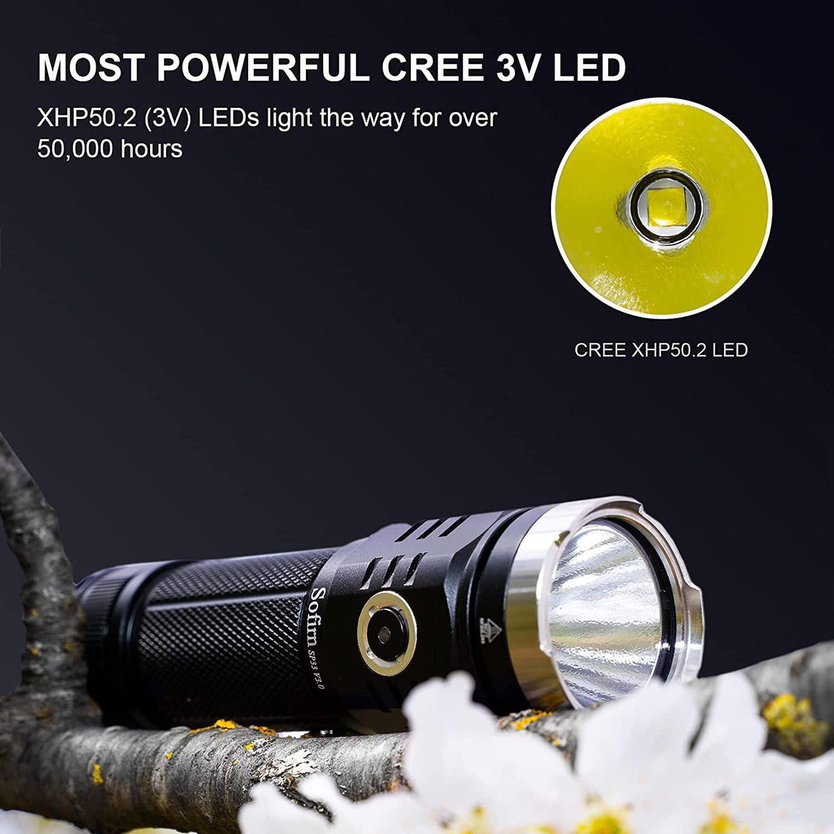 Rechargeable Adjustable  Flashlight High Lumen Powerful Waterproof Portable Cree USB LED Super Bright Flashlight Pocket Size Torch Light For Camping Hiking Riding